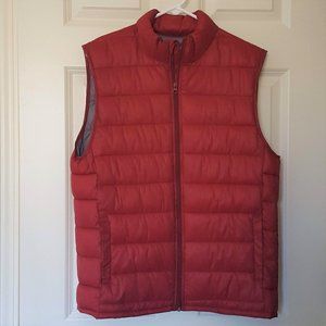 NWT Men's Sonoma Red Puffer Vest (Medium)